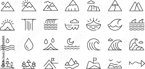 Abstract geometric composition with bold color accents and typographic elements