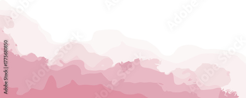 Elegant Watercolor Gradient Background in Pink and White for Creative Projects