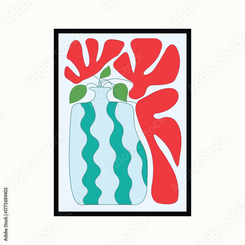 Elegant Floral Wall Art Vector Collection