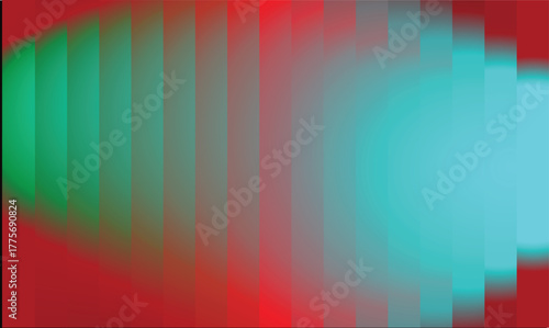 Abstract gradient background with blurred layers smooth transition from green to blue modern vector design for presentations and web design