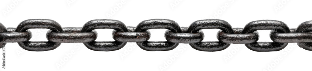 Obraz premium A heavy metal chain
