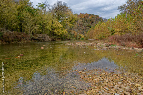 Fall colors at the river