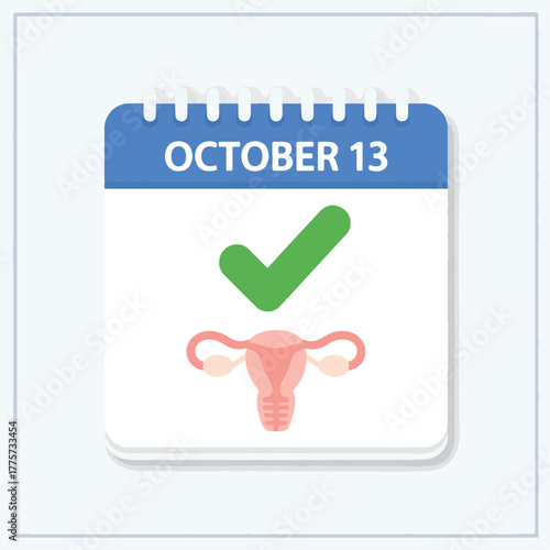 Calendar & Check Mark