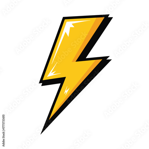 Comic Lightning Bolt