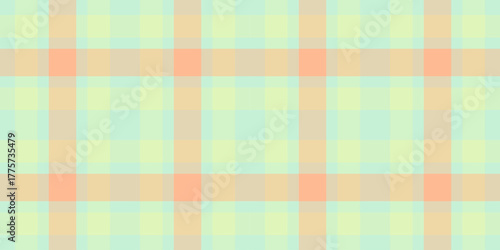 Soft pastel plaid. Abstract checkered pattern with serene colors, conveying calmness. Versatile for backgrounds, textiles, and designs needing gentle, harmonious elements.