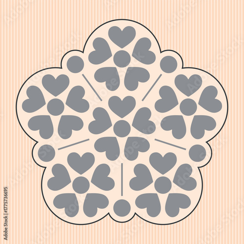 Decorative element. Vector.