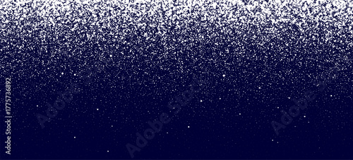 Frost Hoarfrost Surface Isolated on Dark Background Winter Vector Illustration