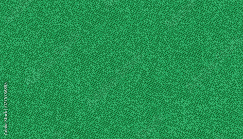 Green halftone texture with a festive Christmas touch