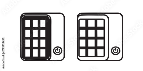 sonicator probe duplicate icon vector