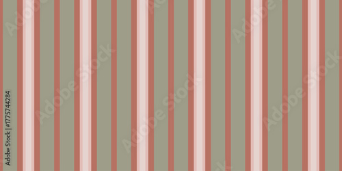 Elegant vertical stripes in muted blush pink, dusty rose, and sage green. This seamless pattern evokes a sense of calm and sophistication, perfect for backgrounds, textiles, or website design.