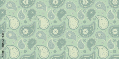 Herb paisley as doodle ethnicity. Embellishment old artwork clothes. Petal effortless to paint interior.