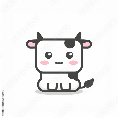 funny cow cartoon
