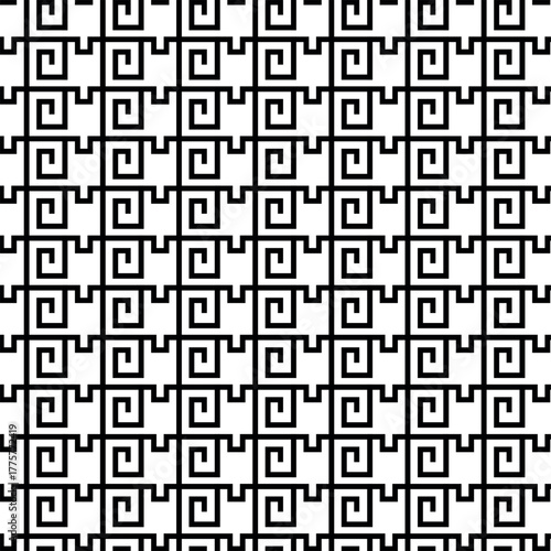 Retro set of minimalist black and white geometric vector pattern posters with 1920s geometric design. Trendy Bauhaus pattern background for cover design, poster and interior