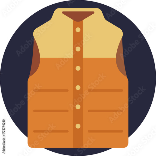 Sleeveless layer for warmth – A lightweight, sleeveless garment worn over shirts for added warmth during autumn.