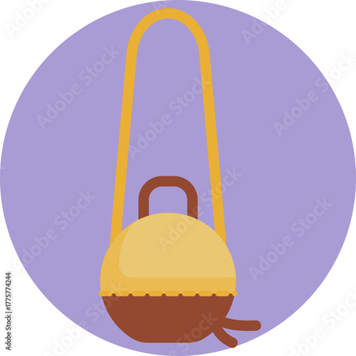 A stylish handbag for carrying essentials during autumn outings.