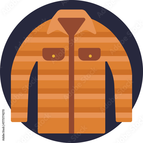 A long-sleeve shirt ideal for cool autumn weather.