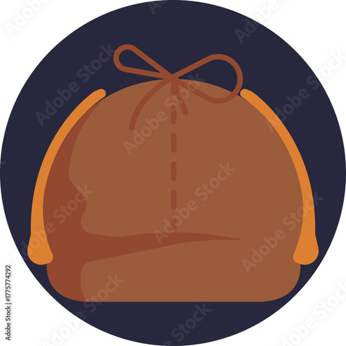 Classic wool beret, ideal for cool autumn days.