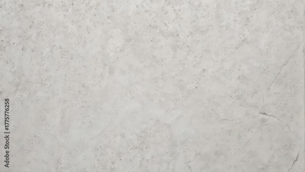 Fototapeta premium Gray concrete wall texture with fine grain and subtle cracks. Minimalist urban background surface suitable for architectural rendering, industrial design mockups, grunge overlays, website headers.