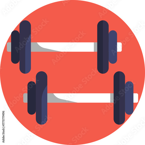 Pair of dumbbells symbolizing strength training and exercise for weight management.