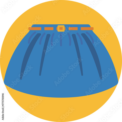 A lightweight skirt ideal for warm summer days.