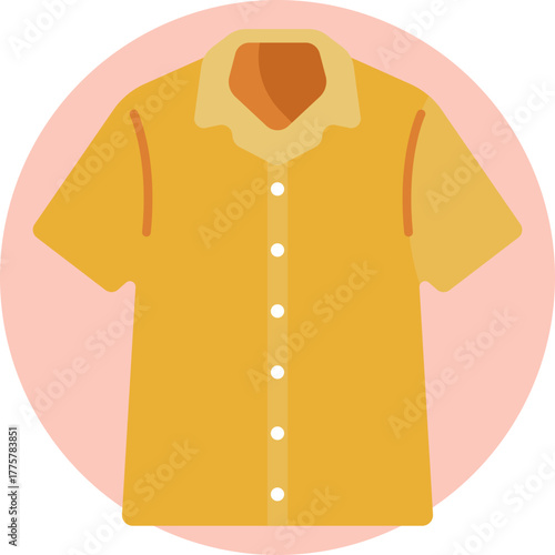 Casual summer top designed for comfort and breathability.