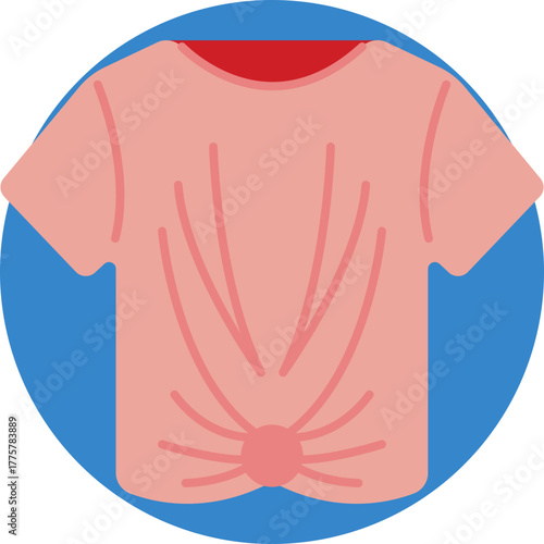 Simple short-sleeve top for casual summer wear.