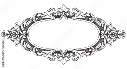 Elegant islamic frame vector illustration, featuring intricate ornamental details and a classic design suitable for invitations, certificates, or decorative projects, providing a sophisticated touch.