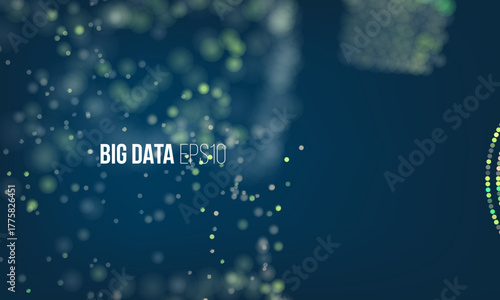 fiber optics background with lots of light spots  Presents a blue space and galaxy scene with "SPACE & GALAXY" text. Full-frame composition, dark blue tone. Tech style, cosmic background