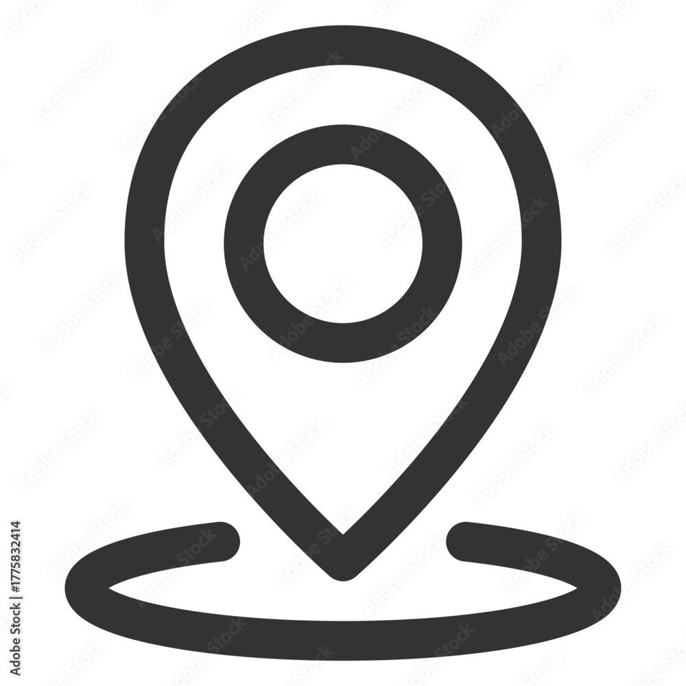 Fototapeta premium Location icon