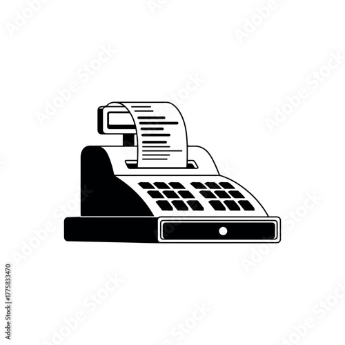 Vector black wallet icon with a circular arrow and dollar sign indicating money exchange or cash flow