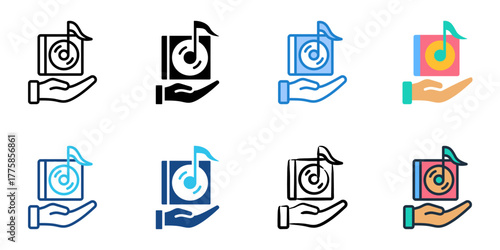 Mastering icon set multiple style collection 
