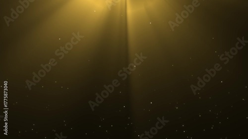 タイトルや表彰式に最適、高級感あふれる光のパーティクル背景5