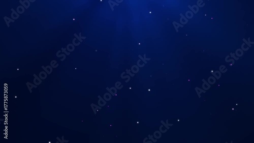 タイトルや表彰式に最適、高級感あふれる光のパーティクル背景7