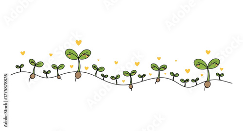 spring tree with flowers