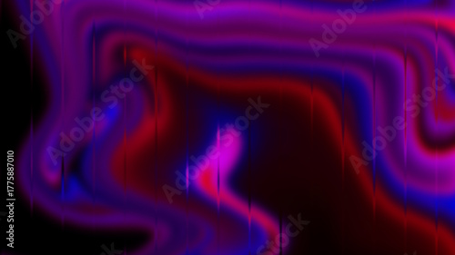 Elegant Glass Gradient with Soft Tones on Black Background Featuring Smooth Shiny Motion and Depth Abstract Design