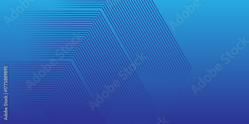 Abstract Hexagon Blue Tech Finance Fintech Background Abstract Pixel modern art