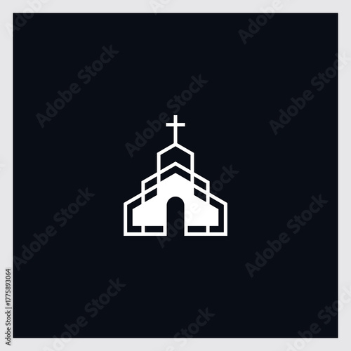 abstract church logo
