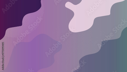 Abstract fluid shapes, vibrant blues, oranges create dynamic geometric background. Colorful abstract vector map illustration of Europe with 3D paper design and national shapes.