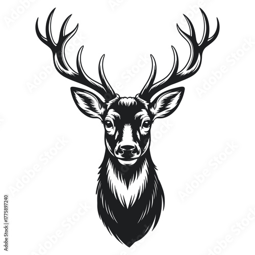 deer head silhouette