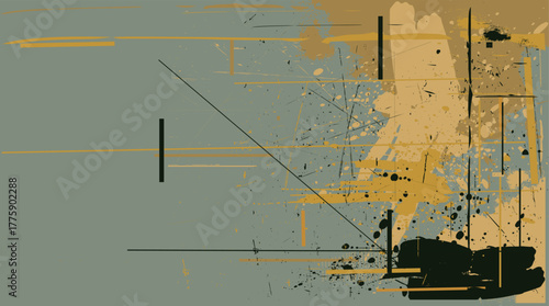 Abstract Grunge blue. hand draw art grunge, grunge pattern, Abstract seamless. The texture is repetitive. Template for printing on fabric, paper, wrapper. A chaotic backdrop of graffiti.eps