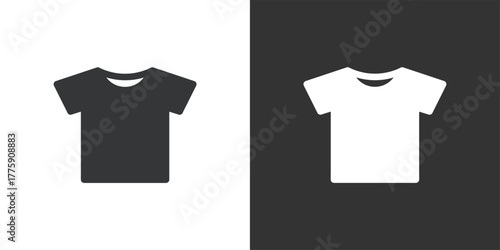 Clothes Donation icon. Solid glyph series icon