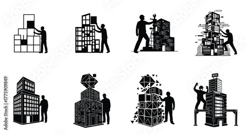 PrintConstruction, architecture, urban planning, building technology, teamwork, smart city, modular design, maintenance, infrastructure, engineering, innovation