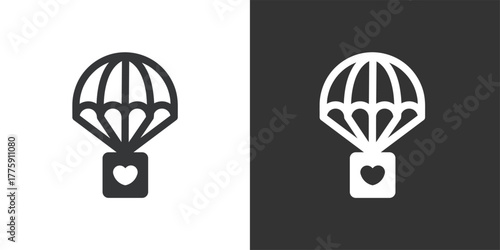 Emergency Assistance icon. Solid glyph series icon