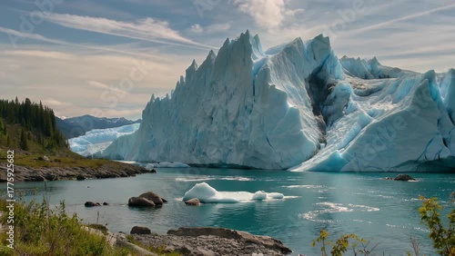 Frozen Rivers of Ice Presenting Breathtaking Scenery for Adventurous