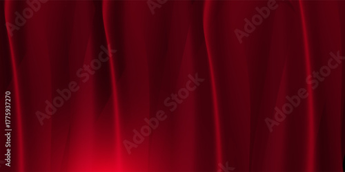 Brightly lit curtains for your background. vector eps10.