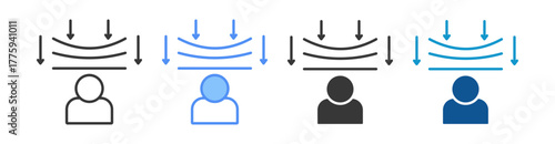 Resilience Icon Set Multiple Style Collection