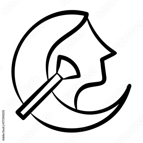 Makeup Icon - Handdrawn