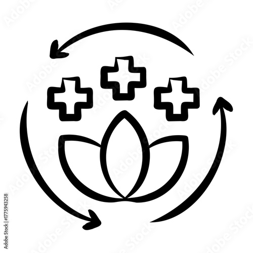 Detox Icon - Handdrawn