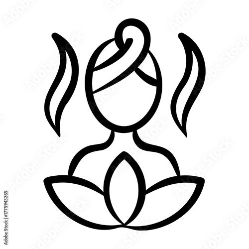 Spa Rituals Icon - Handdrawn