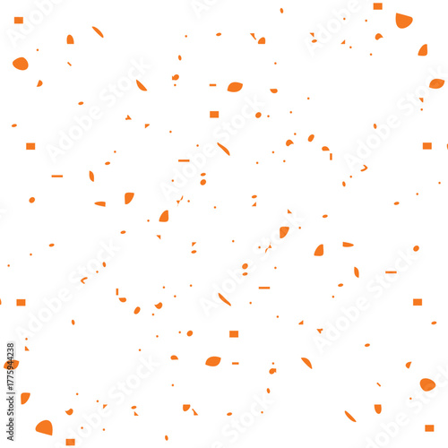 Abstract Crumb Explosion Vector on White. An eye-catching editable vector background showcasing scattered small brown particles or crumbs moving upwards. Ideal for bakery ads, clean culinary themes, o